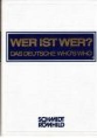 Hier klicken, um die Abbildung zu vergrößern... Wer ist Wer? - Das Deutsche Who s Who - Band XXXI. 1992.