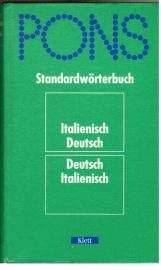 Hier klicken, um die Abbildung zu vergrößern... PONS Standardwörterbuch : Italienisch - Deutsch, Deutsch - Italienisch. Neubarbeitung 1994