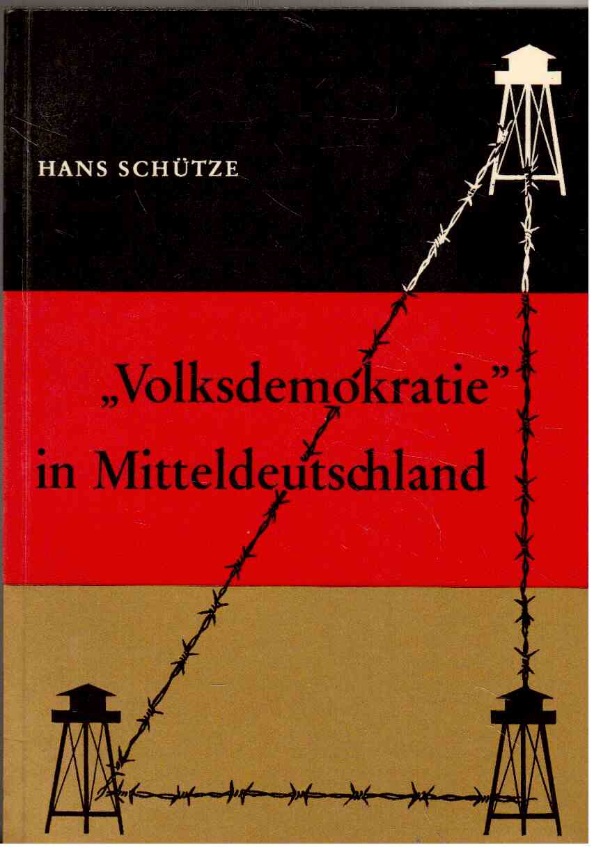 Volksdemokratie In Mitteldeutschland Volksdemokratie In Mitteldeutschland