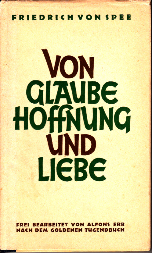 Hier klicken, um die Abbildung zu vergrößern... Von Glaube, Hoffnung und Liebe : Ein Trostbüchlein für katholische Christen.