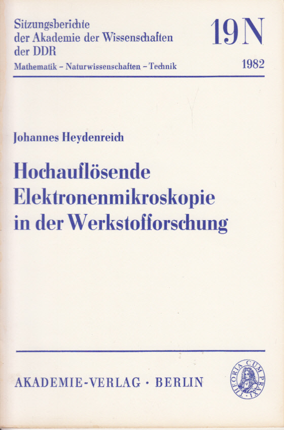 Hier klicken, um die Abbildung zu vergrößern... Hochauflösende Elektronenmikroskopie in der Werkstofforschung