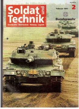 Hier klicken, um die Abbildung zu vergrößern... Soldat und Technik Zeitschrift für Wehrtechnik, Rüstung und Logistik. 40. Jhg., Nr. 2(1997)