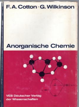 Hier klicken, um die Abbildung zu vergrößern... Anorganische Chemie., Eine zusammenfassende Darstellung für Fortgeschrittene.