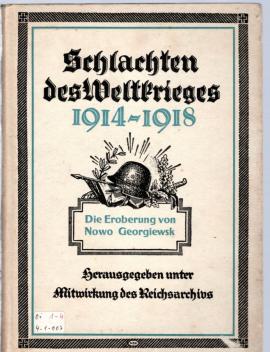 Die Eroberung von Nowo Georgiewsk Die Eroberung von Nowo Georgiewsk