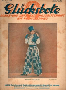 Glücksbote : Roman- u. Unterhaltungszeitschrift mit Versicherung, 4.Jahrg., Nr. 3(1930) Glücksbote : Roman- u. Unterhaltungszeitschrift mit Versicherung, 4.Jahrg., Nr. 3(1930)