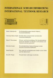 Hier klicken, um die Abbildung zu vergrößern... Internationale Schulbuchforschung 27. Jhg. 2005 , Heft 3