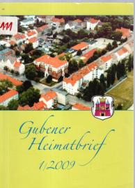 Hier klicken, um die Abbildung zu vergrößern... Gubener Heimatbrief 1/2009