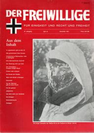 Der Freiwillige. Für Einigkeit und Recht und Freiheit 37. Jg, Heft 12 (Dez. 1991) Der Freiwillige. Für Einigkeit und Recht und Freiheit 37. Jg, Heft 12 (Dez. 1991)