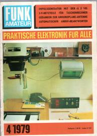 Hier klicken, um die Abbildung zu vergrößern... FUNKAMATEUR. Zeitschrift der GST. 28. Jahrgang, 4/1979