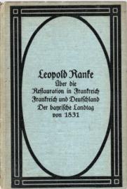 Hier klicken, um die Abbildung zu vergrößern... Über die Restauration in Frankreich / Frankreich und Deutschland / Der bayrische Landtag von 1831