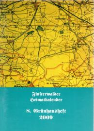 Hier klicken, um die Abbildung zu vergrößern... Finsterwalder Heimatkalender 8. Grünhausheft 2009