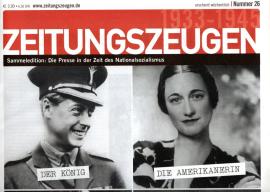 Hier klicken, um die Abbildung zu vergrößern... Zeitungszeugen Nr. 26 - Verzicht auf die Krone