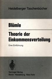Theorie der Einkommensverteilung: Eine Einführung 