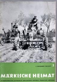 Märkische Heimat. Heimatkundliche Zeitschrift der Bezirke Cottbus, Frankfurt, Potsdam 4.Jg. 1960, Heft 3 Märkische Heimat. Heimatkundliche Zeitschrift der Bezirke Cottbus, Frankfurt, Potsdam 4.Jg. 1960, Heft 3