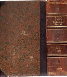 Das gesamte deutsche und preußische Gesetzgebungs-Material. Die Gesetze und Verordnungen sowie die Ausführungs-Anweisungen, Erlasse, Verfügungen etc. der preußischen und deutschen Zentralbehörden. Jg. 1906 Das gesamte deutsche und preußische Gesetzgebungs-Material. Die Gesetze und Verordnungen sowie die Ausführungs-Anweisungen, Erlasse, Verfügungen etc. der preußischen und deutschen Zentralbehörden. Jg. 1906