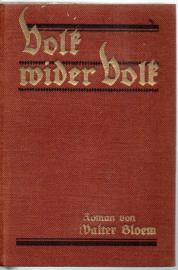 Volk wider Volk . Roman