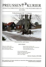Preussen Kurier Heimatnachrichten für Ost- und Westpreussen in Bayern 16. Jhg. Weihnachtsausgabe 2025 Preussen Kurier Heimatnachrichten für Ost- und Westpreussen in Bayern 16. Jhg. Weihnachtsausgabe 2025