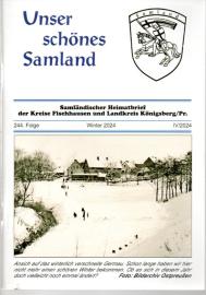 Unser schönes Samland. 244. Folge (IV/2024), Winter 2024 Unser schönes Samland. 244. Folge (IV/2024), Winter 2024