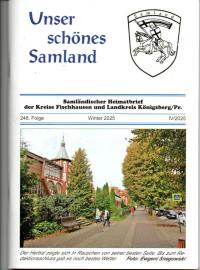 Unser schönes Samland. 248. Folge (IV/2025), Winter 2025 Unser schönes Samland. 248. Folge (IV/2025), Winter 2025