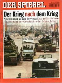 Der Spiegel Nr. 25 / 16.6.08:  Der Krieg nach dem Krieg. 