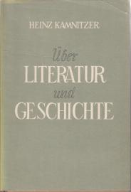 Über Literatur und Geschichte. Sechs Aufsätze. Über Literatur und Geschichte. Sechs Aufsätze.