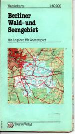 Berliner Wald- und Seengebiet 1 : 50 000. Wanderkarte. Mit Angaben für Wassersport